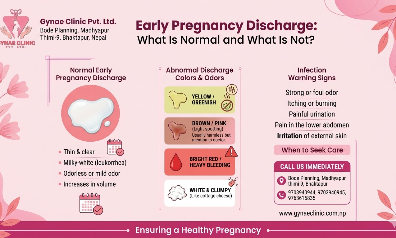Early Pregnancy Discharge What Is Normal and What Is Not