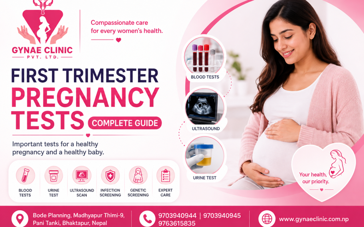 First trimester pregnancy tests complete guide in Bhaktapur