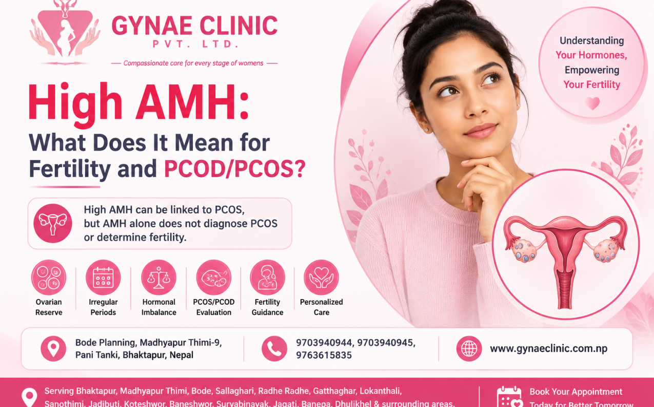 High AMH and fertility with PCOD PCOS in Bhaktapur
