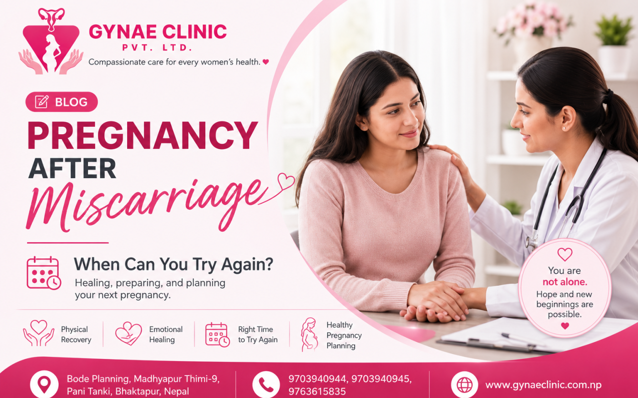 Pregnancy after miscarriage and planning another pregnancy in Bhaktapur