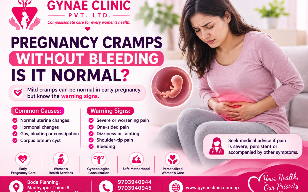 Pregnancy cramps without bleeding explained – normal causes and warning signs