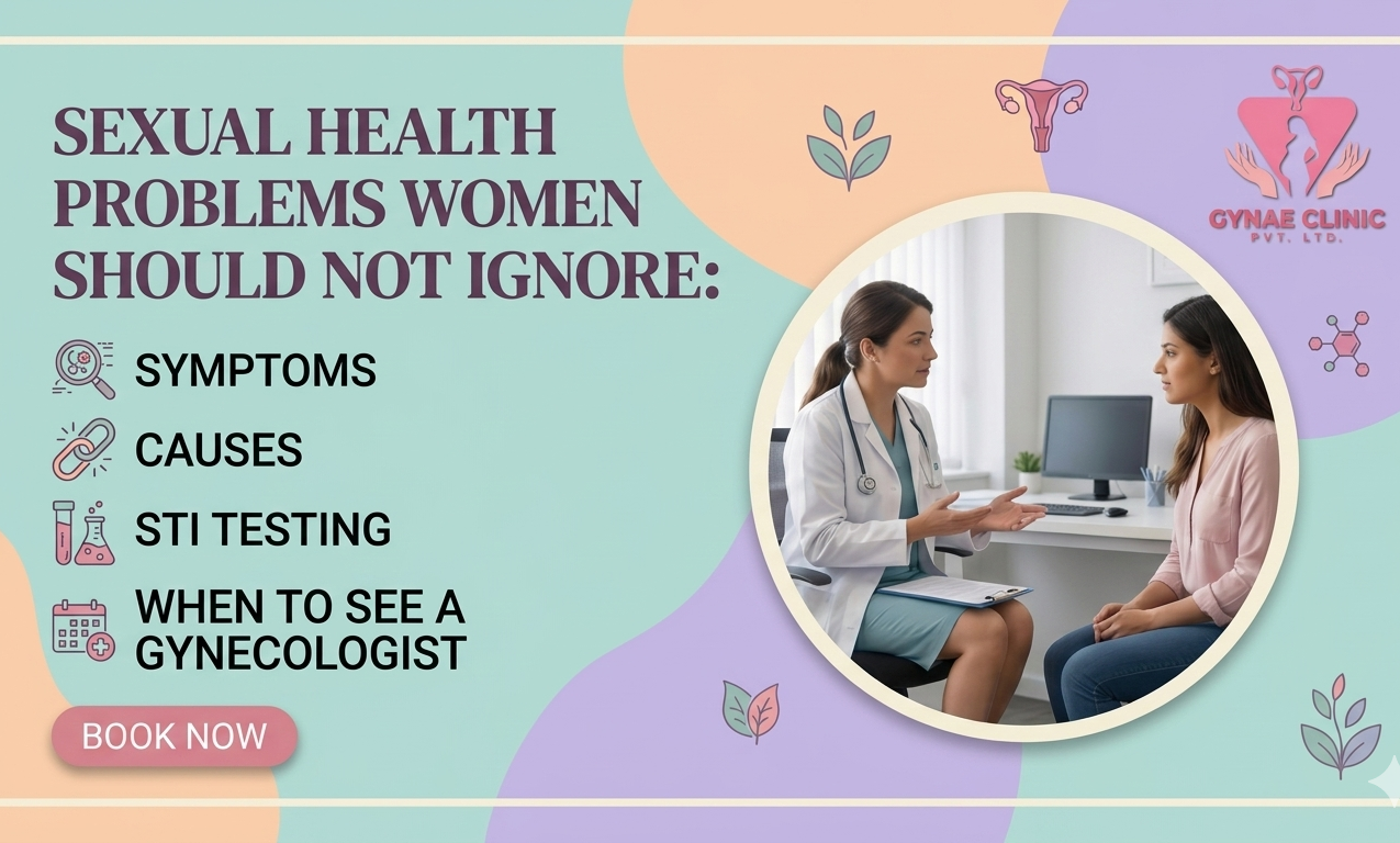 Sexual health consultation for women with gynecological concerns at Gynae Clinic in Bhaktapur